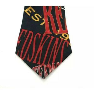 Washington Redskins Handmade 100% Silk Mens 54" Tie
